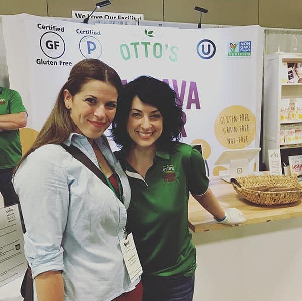 Kendra & Sadie from Otto's Cassava Flour at Paleo f(x) 2017 in Austin, TX Kendra & Sadie from Otto's Cassava Flour at Paleo f(x) 2017 in Austin, TX