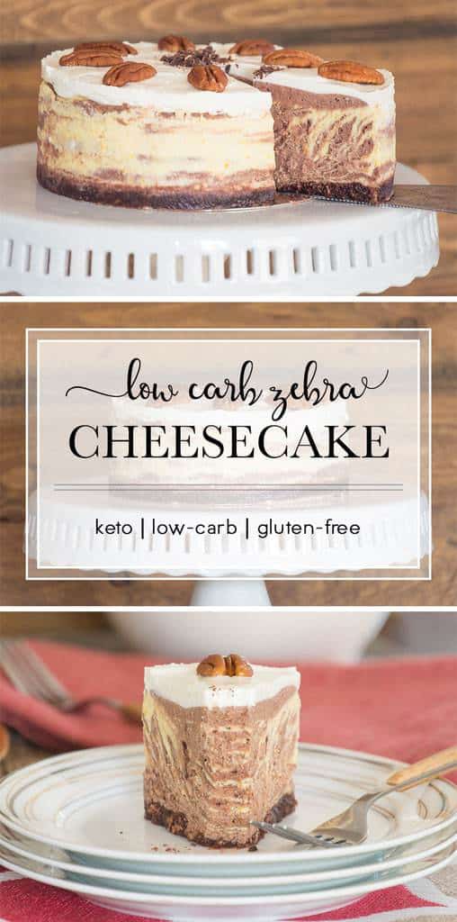 This cheesecake is a delicious way to hit your KETO macros, with only 4g net carbs and a whopping 39g of fat per slice. This cheesecake is a delicious way to hit your KETO macros, with only 4g net carbs and a whopping 39g of fat per slice.