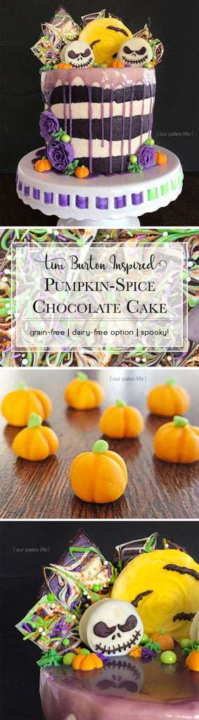 This Tim Burton Inspired Halloween cake is perfect for your next party. Naturally colored with Color Kitchen Foods food coloring. It's also grain-free thanks to Otto's Naturals Cassava Flour. This Tim Burton Inspired Halloween cake is perfect for your next party. Naturally colored with Color Kitchen Foods food coloring. It's also grain-free thanks to Otto's Naturals Cassava Flour.