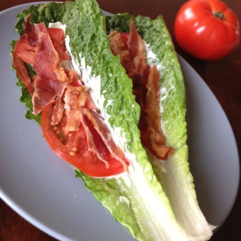 Breadless BLT