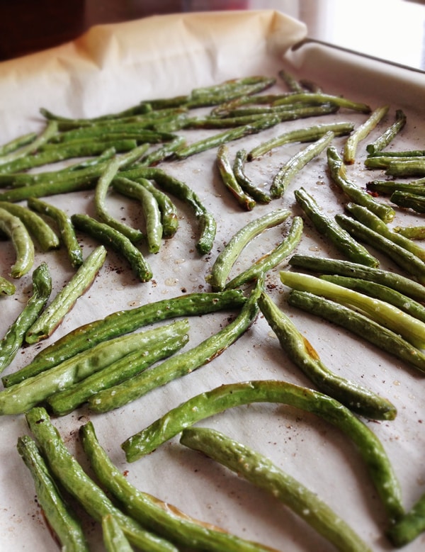 Bacon Roasted Green Beans | Our Paleo Life