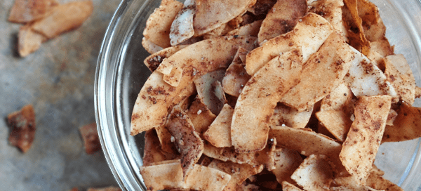 5-Minute Cinnamon Toasted Coconut Chips Recipe (Paleo & Keto)