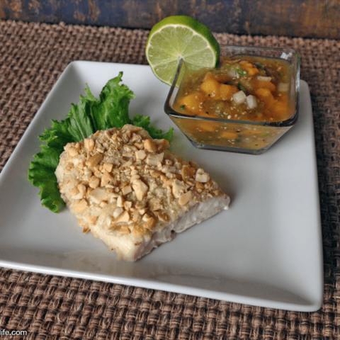 Cashew Crusted Mahi | Our Paleo Life