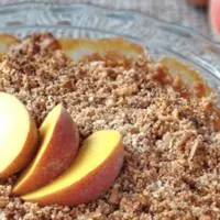 Paleo Peach Cobbler | Our Paleo Life