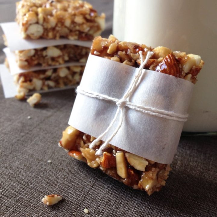 Paleo Honey Nut Bars | Our Paleo Life