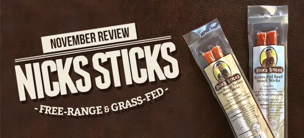Nick's Sticks {Product Review} | Our Paleo Life