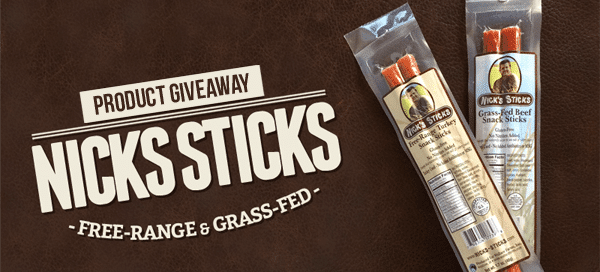 Nick's Sticks Givaway by Our Paleo Life