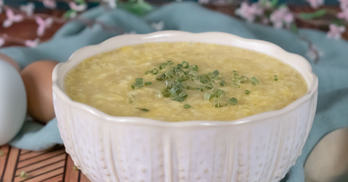 Low Carb Egg Drop Soup