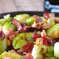 Bacon Balsamic Brussels Sprouts | Our Paleo Life