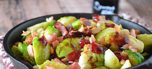 Bacon Balsamic Brussels Sprouts | Our Paleo Life