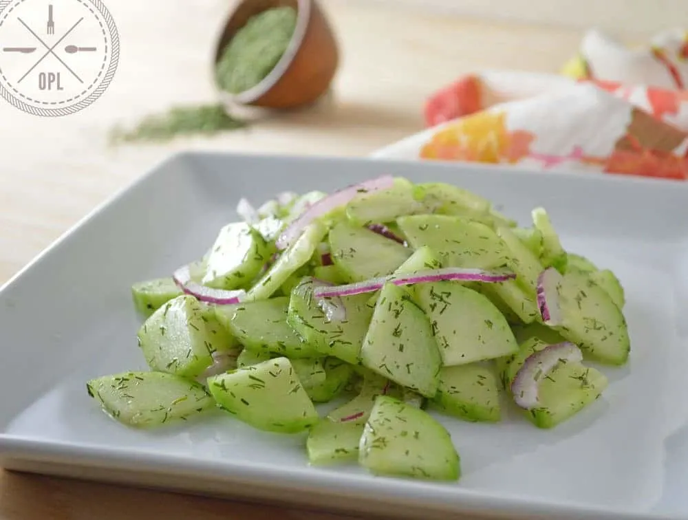 Cool As A Cucumber Salad | Our Paleo Life