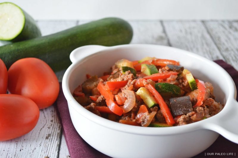 Paleo Ratatouille - A Beefy and Perfect Blend of Flavor - Recipe