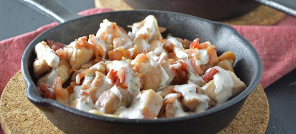 Chicken Bacon Ranch Skillet | Our Paleo Life