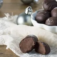 Peppermint Chocolate Truffles {dairy-free, nut-free} by Our Paleo Life
