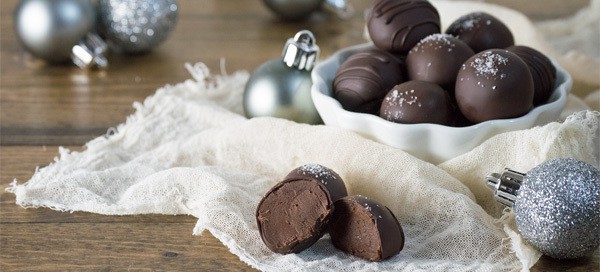 Peppermint Chocolate Truffles {dairy-free, nut-free} by Our Paleo Life