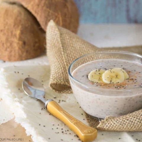 Banana Chia Pudding {by Our Paleo Life}