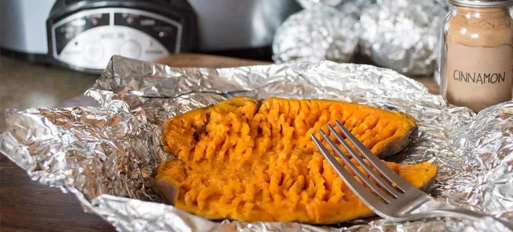 Slowcooker Sweet Potatoes {by Our Paleo Life}