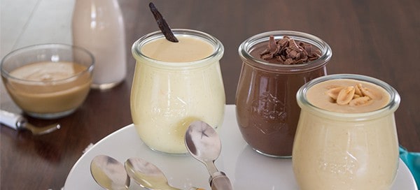 Creamy Paleo Pudding, 4 Flavors {dairy-free}