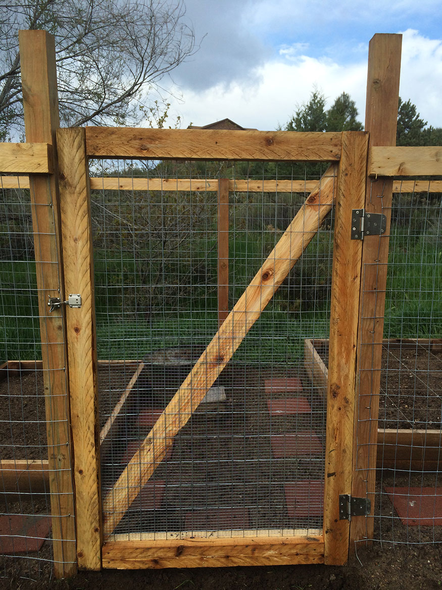 Diy Wooden Garden Fence Gate 15, Build Garden Gate Wooden