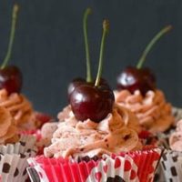 Cherry Buttercream Frosting by Our Paleo Life