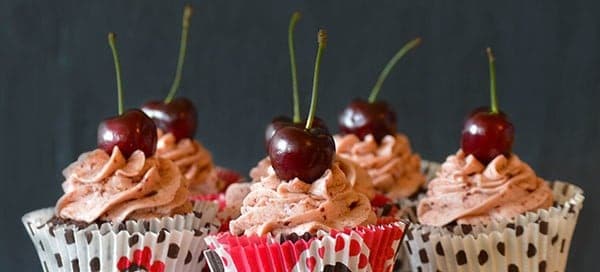 Cherry Buttercream Frosting by Our Paleo Life