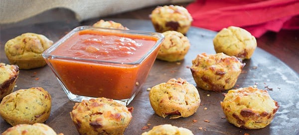 Mini Pizza Bites {grain-free, dairy-free option} by Our Paleo Life