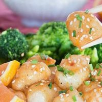 Takeout Orange Chicken {grain-free} by Our Paleo Life