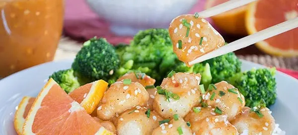 Takeout Orange Chicken {grain-free} by Our Paleo Life