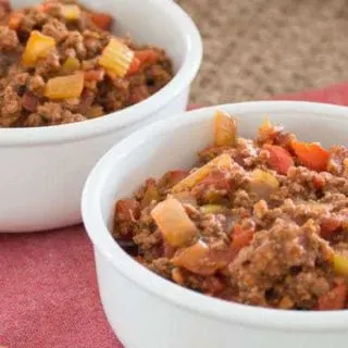 Smokey Bacon Chili {bean-free} by Our Paleo Life