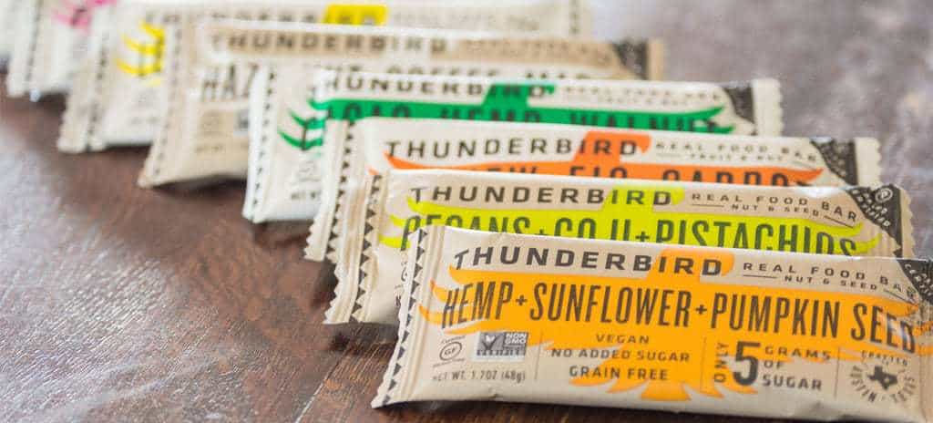 Thunderbird Real Food Bars {review and giveaway} by Our Paleo Life