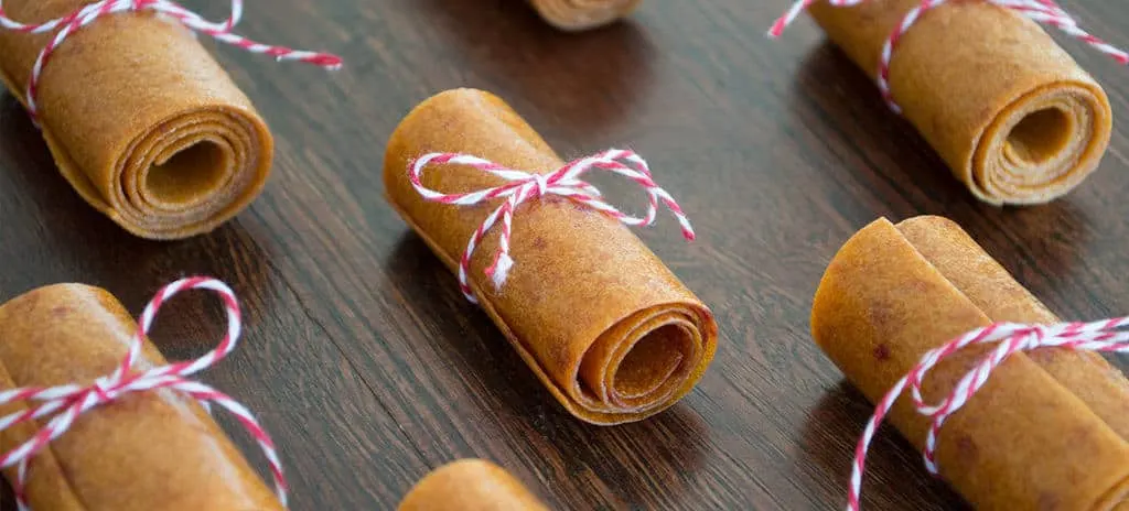 Peach Fruit Leather {honey-sweetened; real fruit}