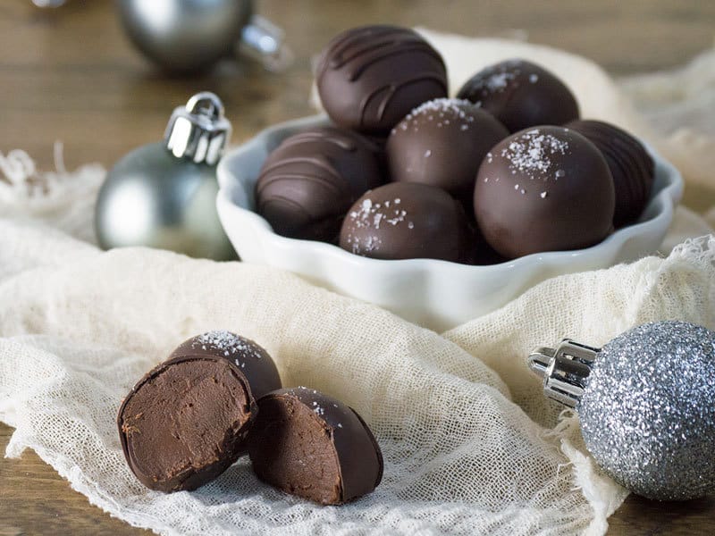 Chocolate Peppermint Truffles | Our Paleo Life Chocolate Peppermint Truffles | Our Paleo Life