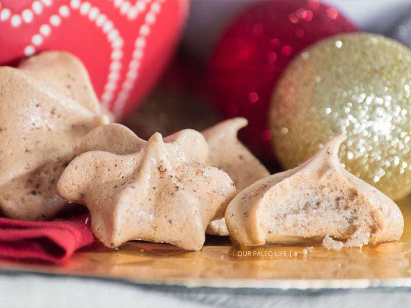 Cinnamon Maple Meringue Cookies | Our Paleo Life Cinnamon Maple Meringue Cookies | Our Paleo Life