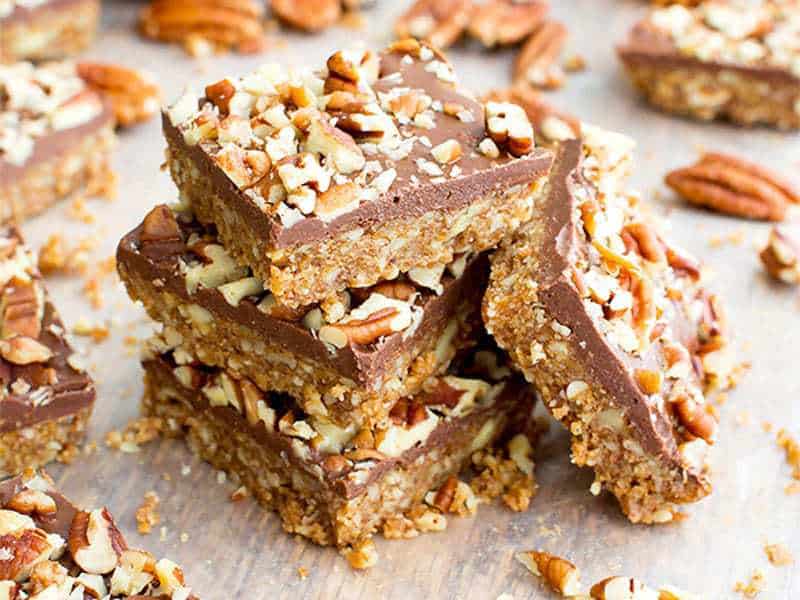 No-Bake Paleo Chocolate Pecan Bars | Beaming Baker No-Bake Paleo Chocolate Pecan Bars | Beaming Baker