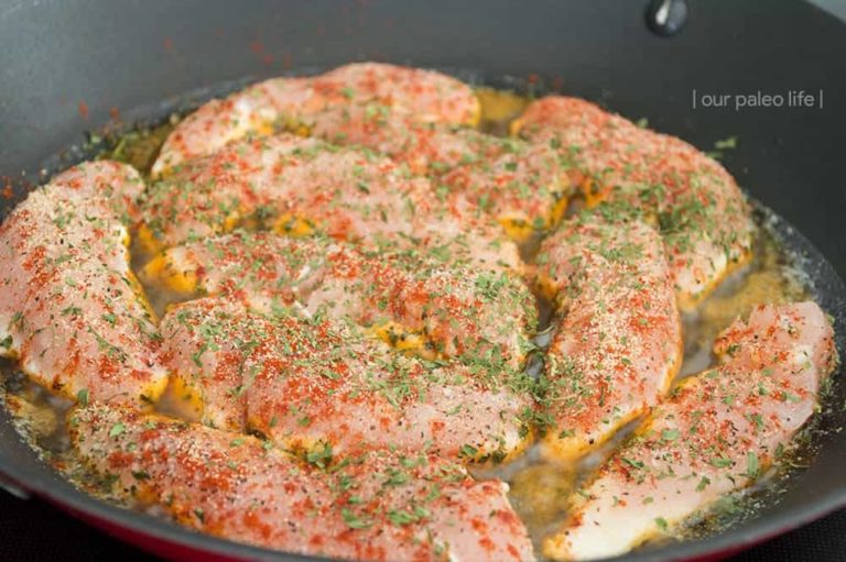 PanFried Chicken Tenders (Dairy and Gluten Free) Easy Paleo Recipe