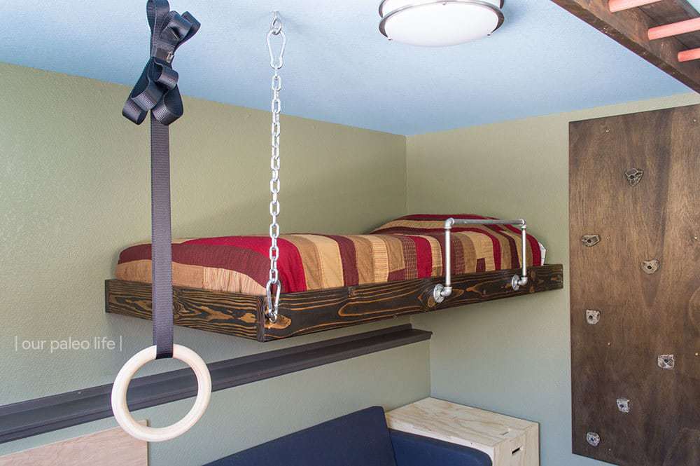 hanging bunk beds