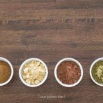 4-Ingredient Vegan Chocolate Protein Powder {dairy-free} by OurPaleoLife.com