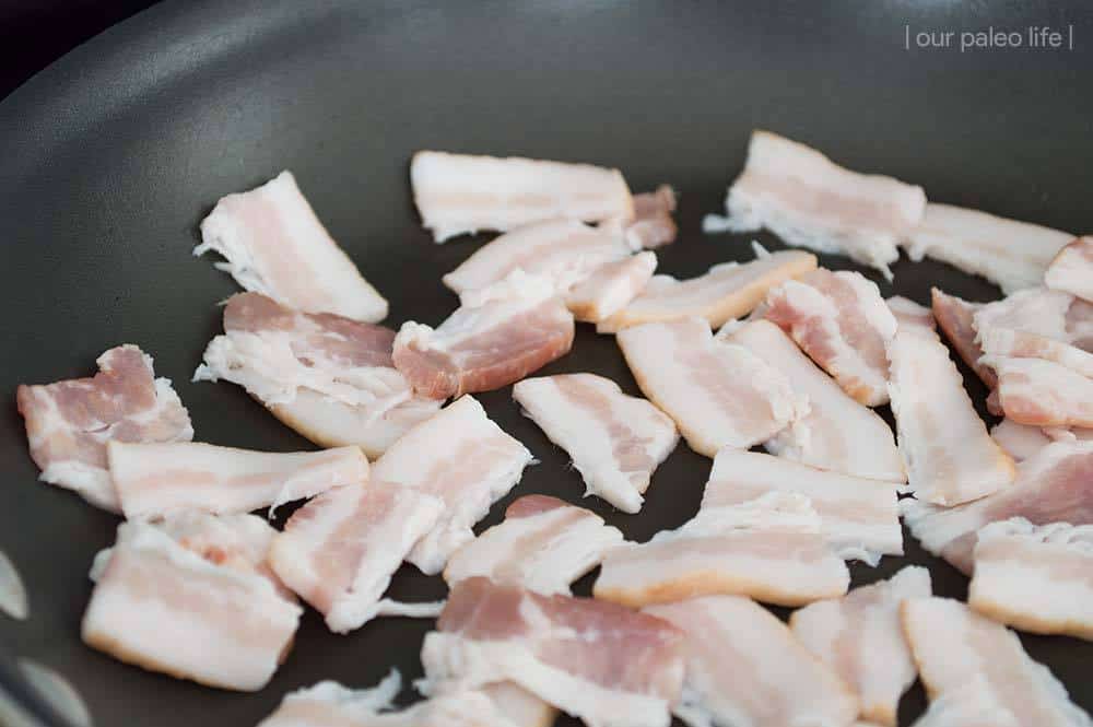 Bacon Sautéed Spinach by Our Paleo Life