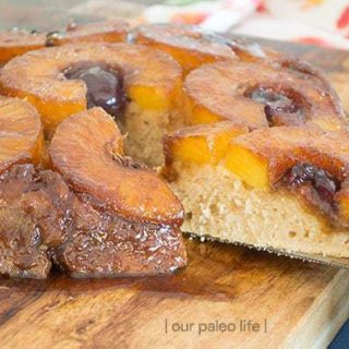 Paleo Pineapple Upside Down Cake {grain-free} by Our Paleo Life