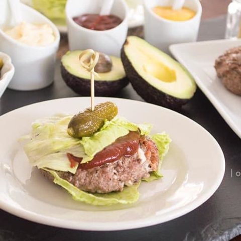 Bacon Blue Burgers {low-carb; primal} Our Paleo Life