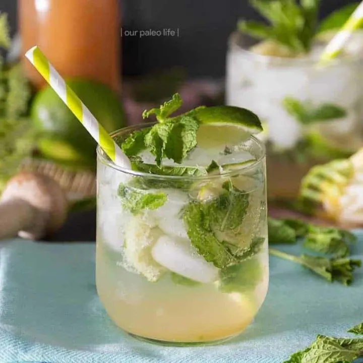 Virgin Maple Mojito {no refined-sugar, kid-friendly}