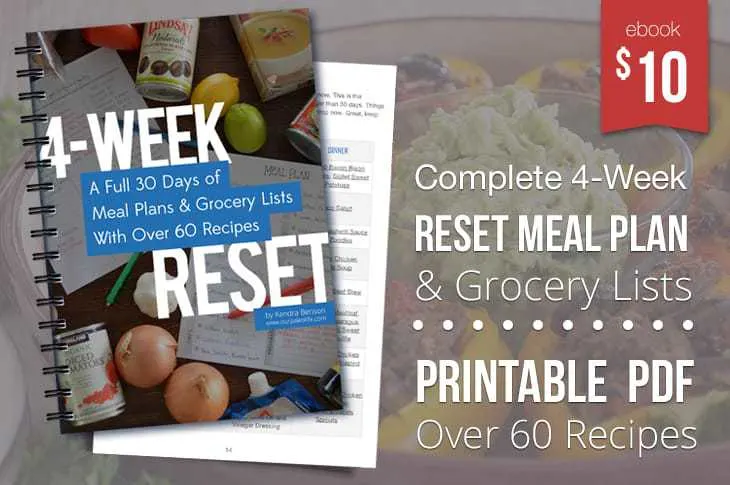 4-Week Reset Meal Plan eBook