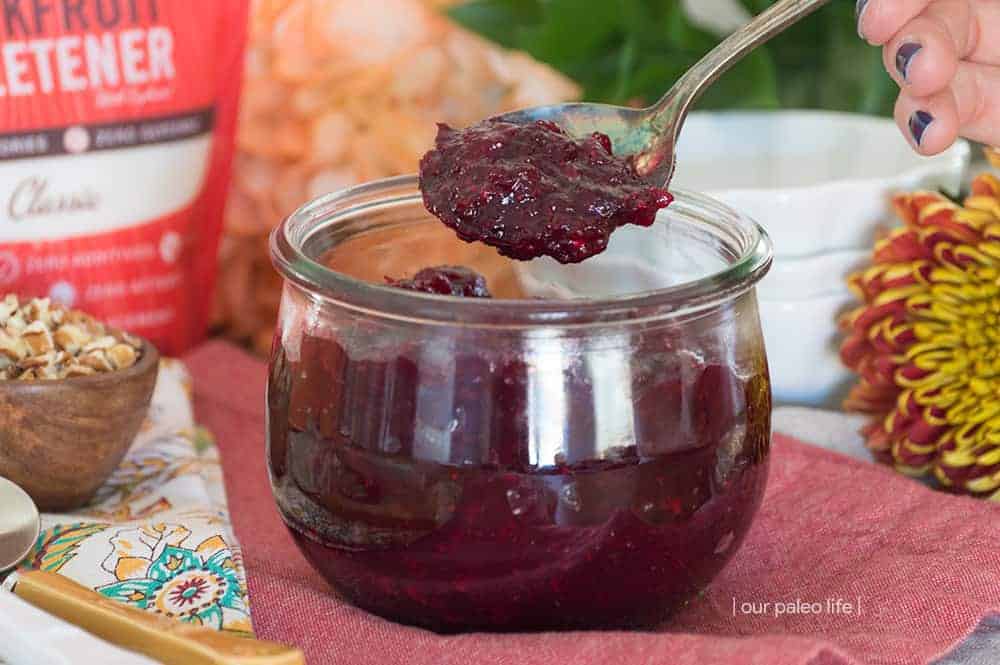 Low-Carb Cranberry Relish