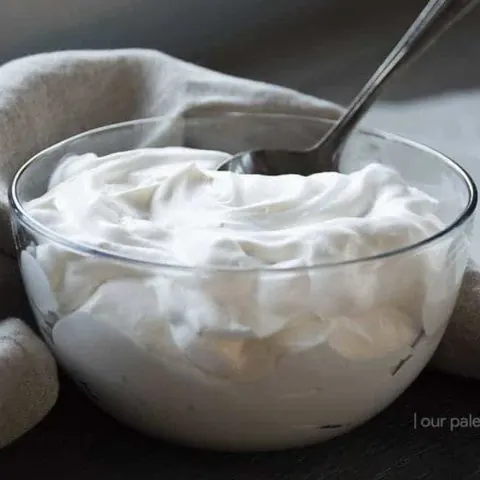 LCHF Whipped Cream {keto; primal}