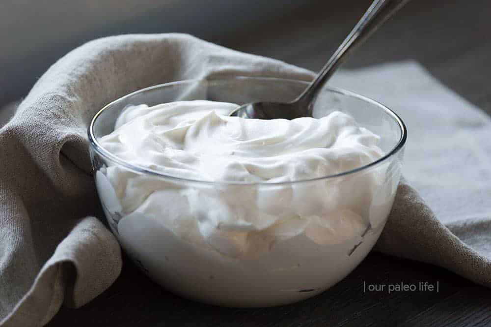 LCHF Whipped Cream {keto; primal}