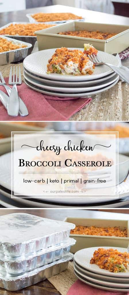 This Cheesy Chicken Broccoli Casserole has only 3g net carbs and is high in healthy fats thanks to MCT oil. Everyone in the family loves it so make extras to freeze and bake later. This Cheesy Chicken Broccoli Casserole has only 3g net carbs and is high in healthy fats thanks to MCT oil. Everyone in the family loves it so make extras to freeze and bake later.