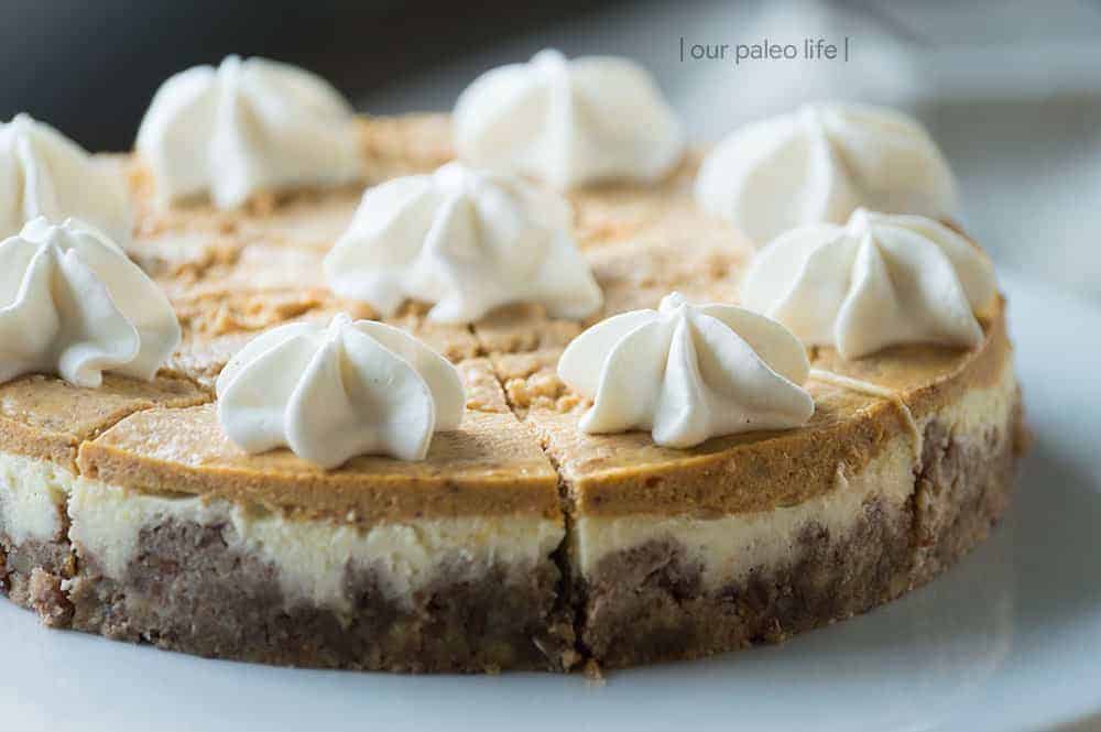 Keto Pumpkin Layer Cheesecake {primal; low-carb} Keto Pumpkin Layer Cheesecake {primal; low-carb}