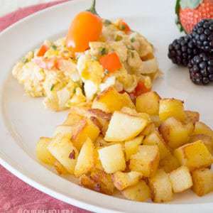 Country Potatoes & Fiesta Eggs
