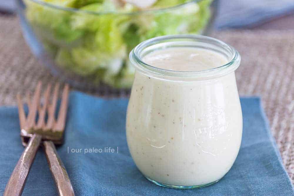 Non-Anchovy Caesar Salad Dressing