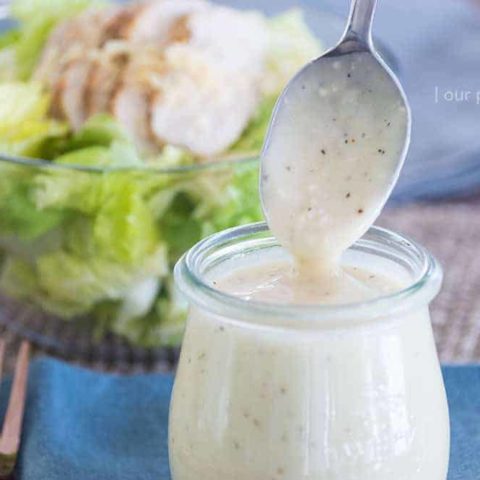 Non-Anchovy Caesar Salad Dressing